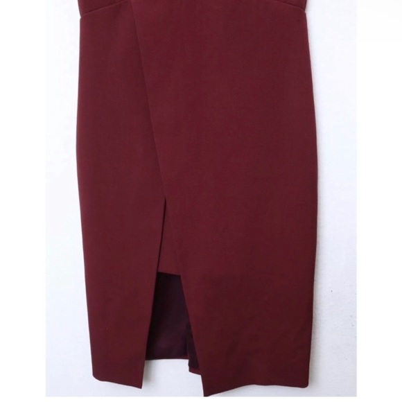 Mason X Barney’s New York Wine Cap Sleeve Shift Dress Size 4 NWT - Picture 5 of 8